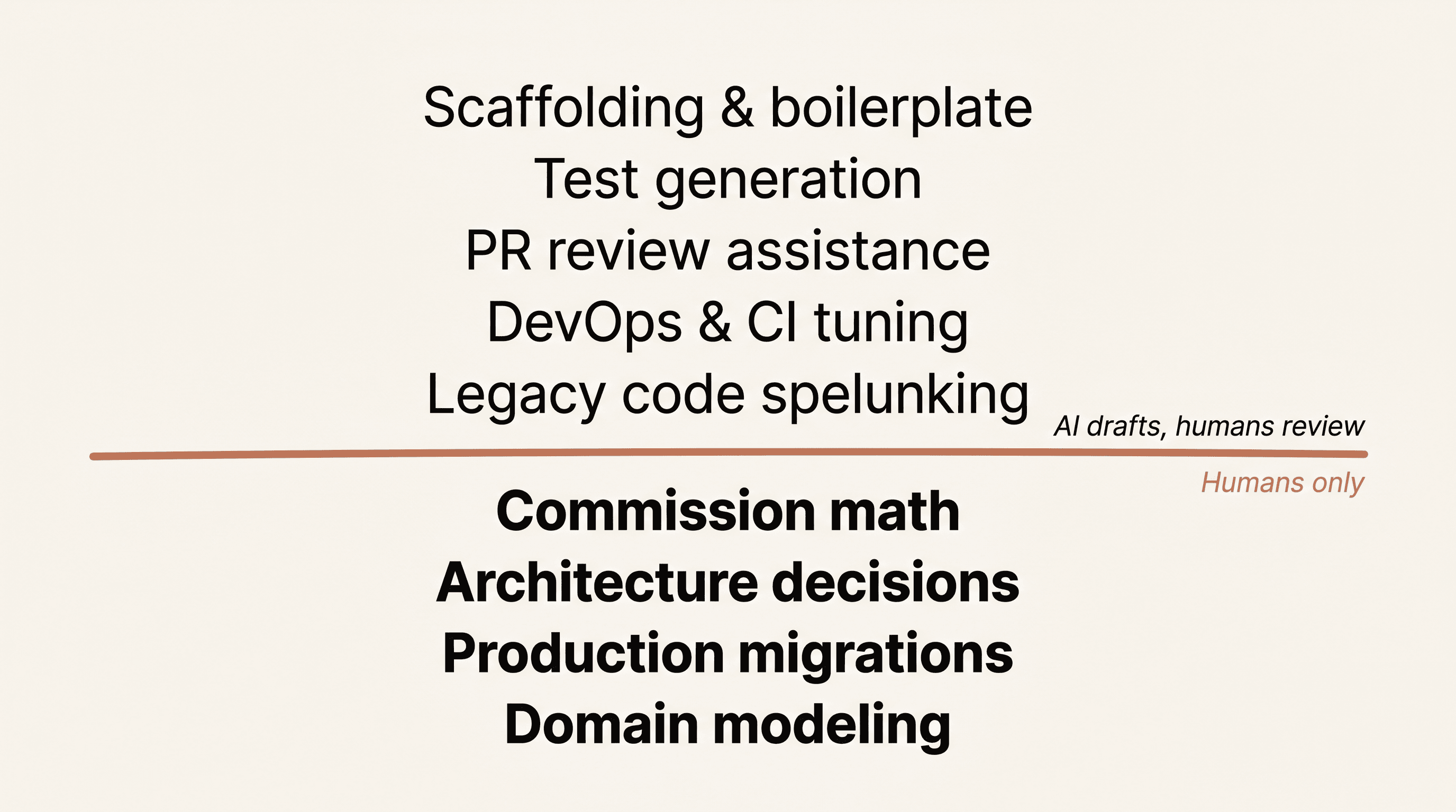 The deleted test, and what it taught us about AI in engineering
