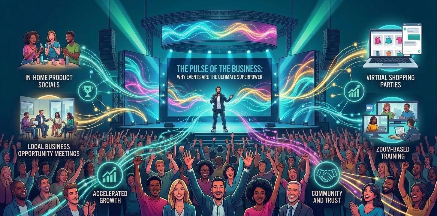 The Pulse of Direct Selling: Why Events Are Your Business’s Ultimate Superpower