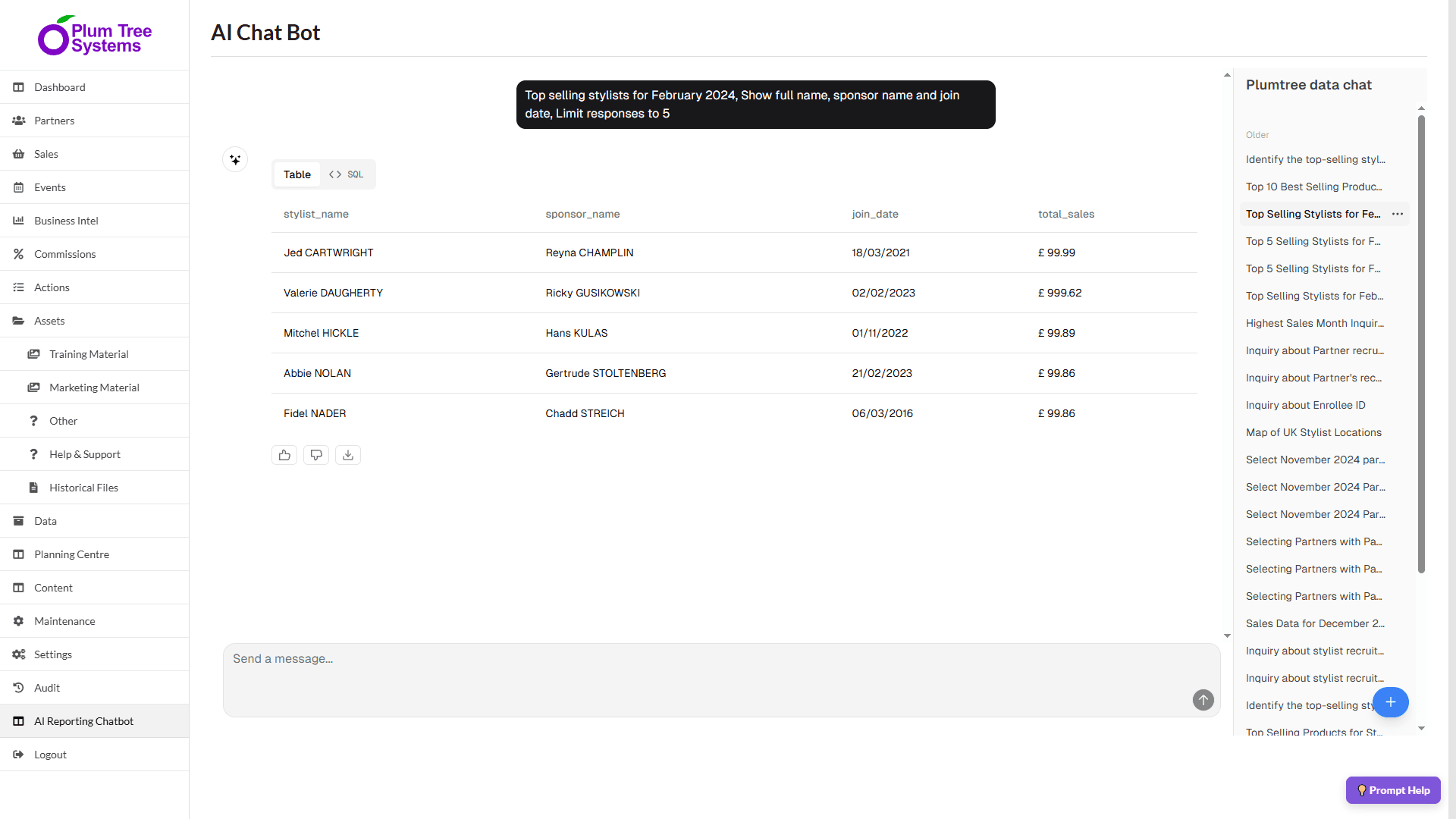 AI-Powered Reporting